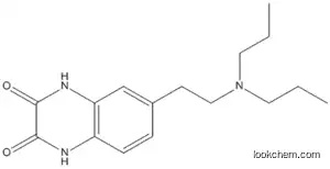 Molecular Structure of 138531-43-8 (2,3-Quinoxalinedione, 6-[2-(dipropylamino)ethyl]-1,4-dihydro-)